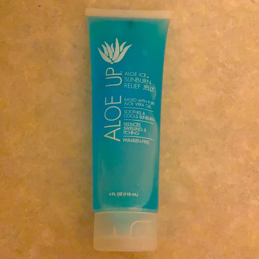 Aloe up aloe ice sunburn relief jelly